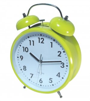 Часы будильник Гигант зеленые