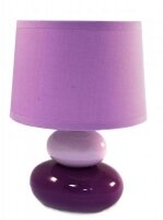 Светильник "2 камня" фиолетовый